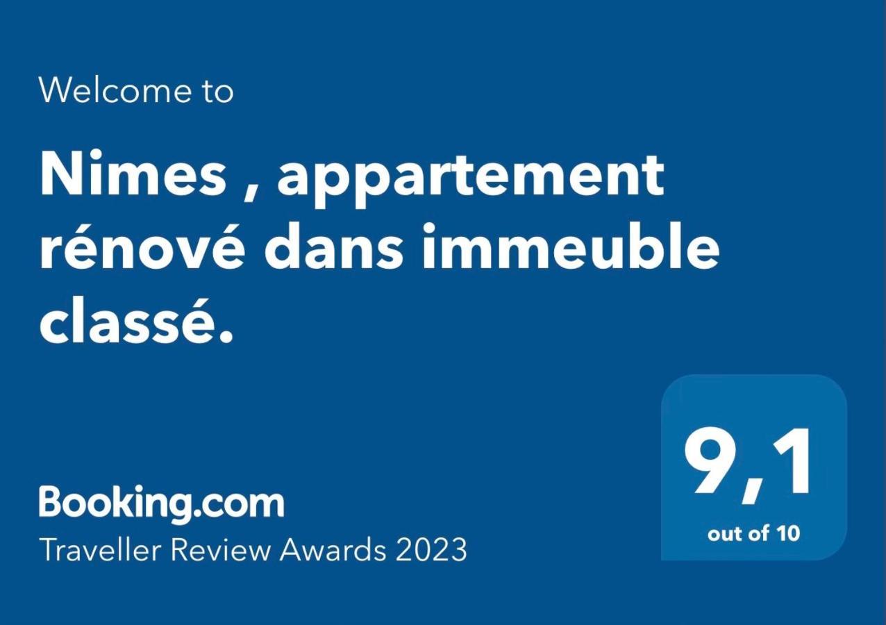 Nimes , Appartement Renove Dans Immeuble Classe. Zewnętrze zdjęcie